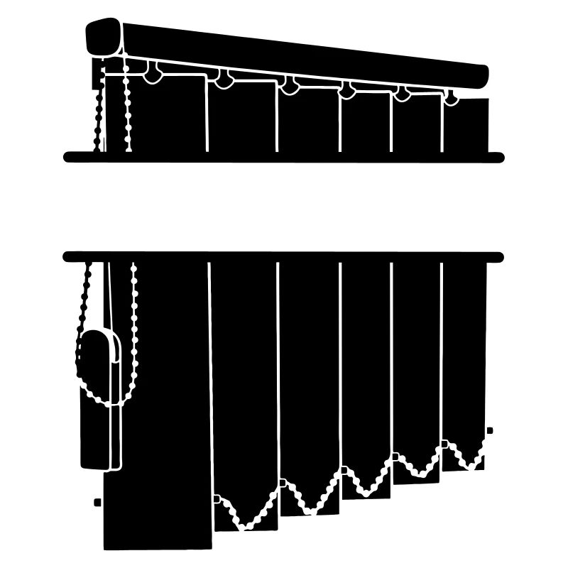 Slatted window coverings 4