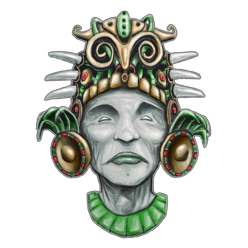 Aztec-Inspired God 2