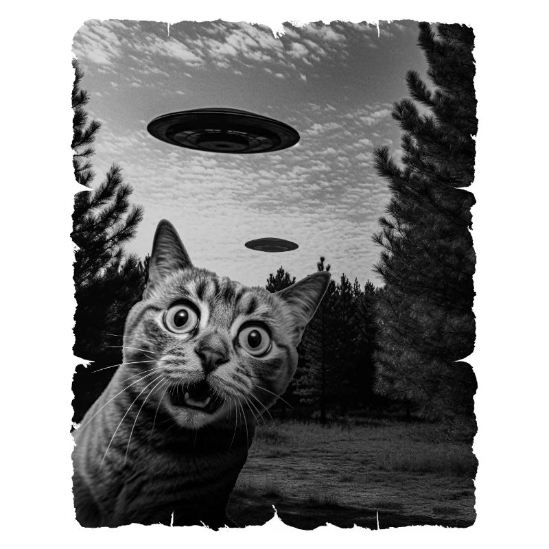 Katze Auserirdisch Invasion Uap Weirdcore