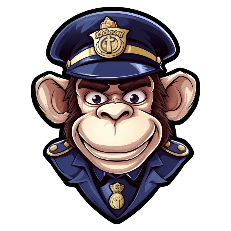Monkey Policewoman