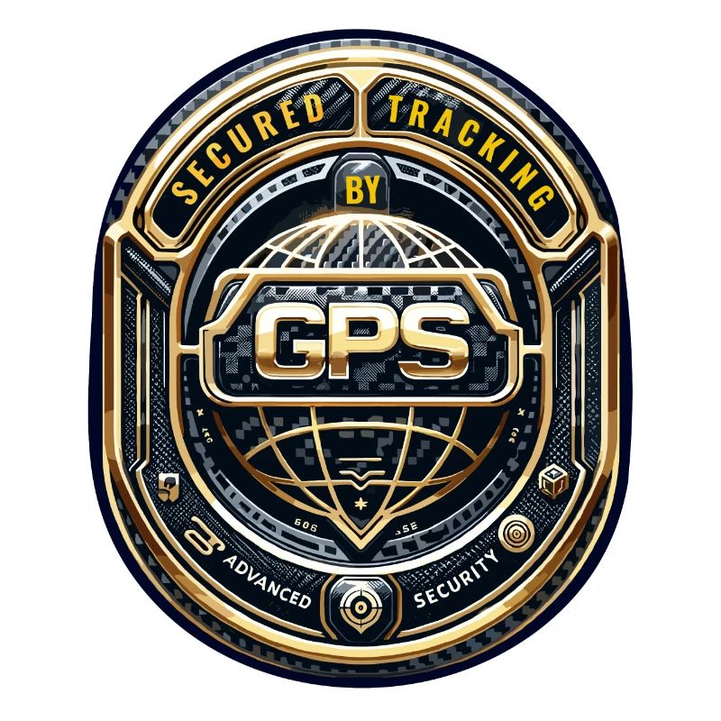 GPS-Tracking Warnaufkleber