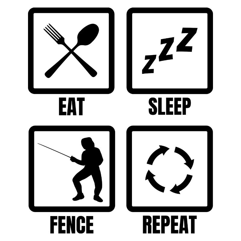 Routine quotidienne de l’escrimeur