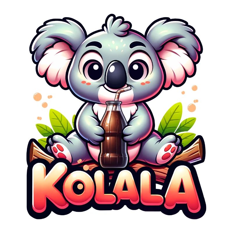 Kolala - Jeu de mots Koala mignon avec