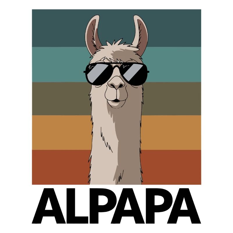 Dad Alpaca Dad Funny Llama Father's Day Gift