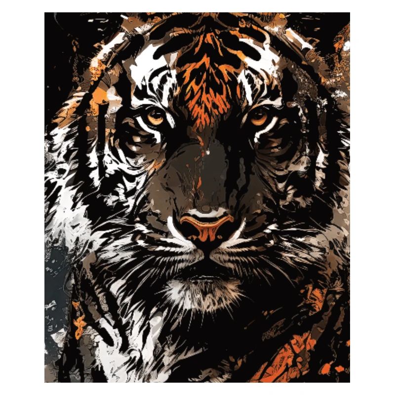 Tête de tigre