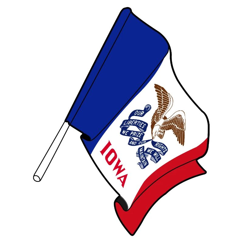 Drapeau de l’Iowa
