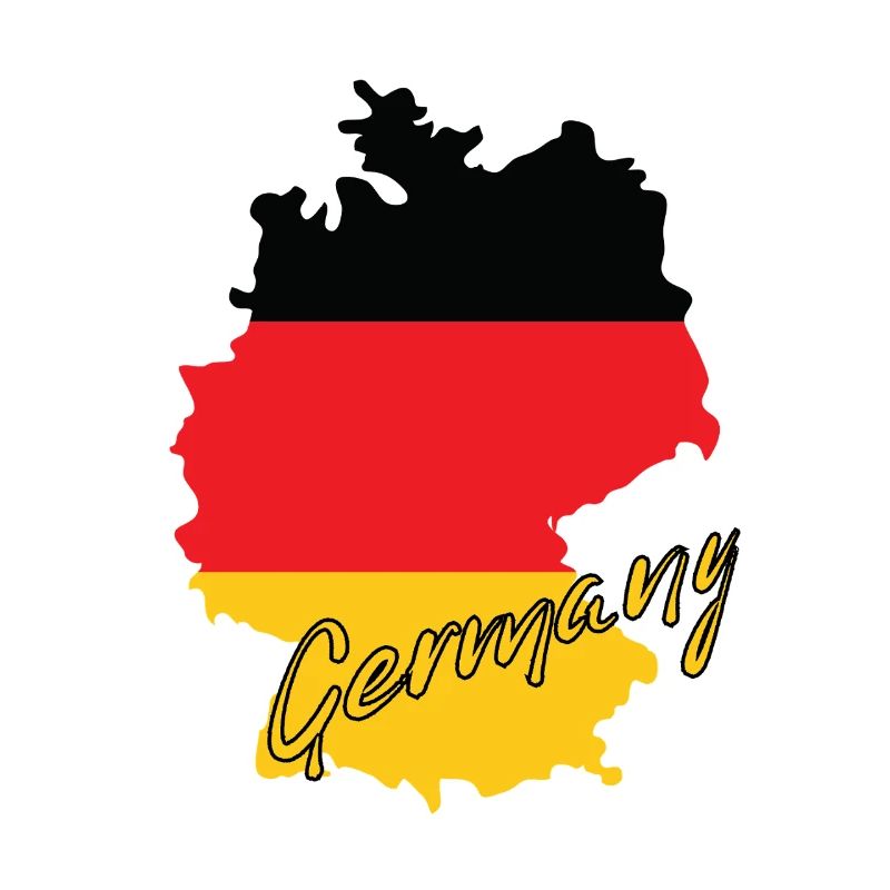 Flagge Deutschlands, deutscher Stolz