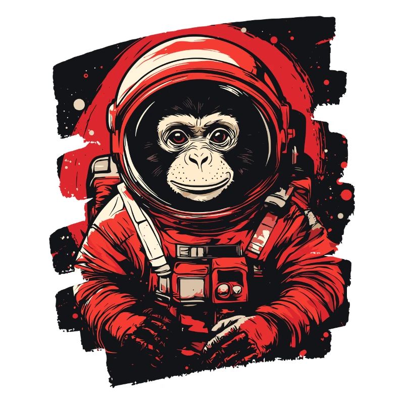 Singe astronaute