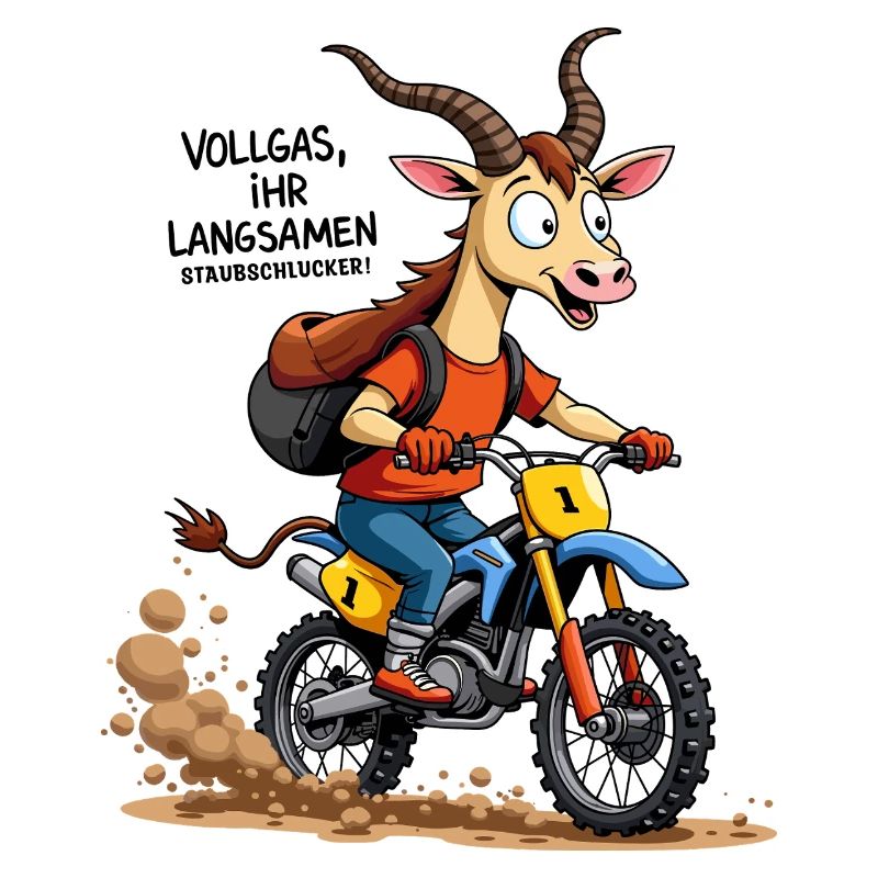 Taureau de motocross