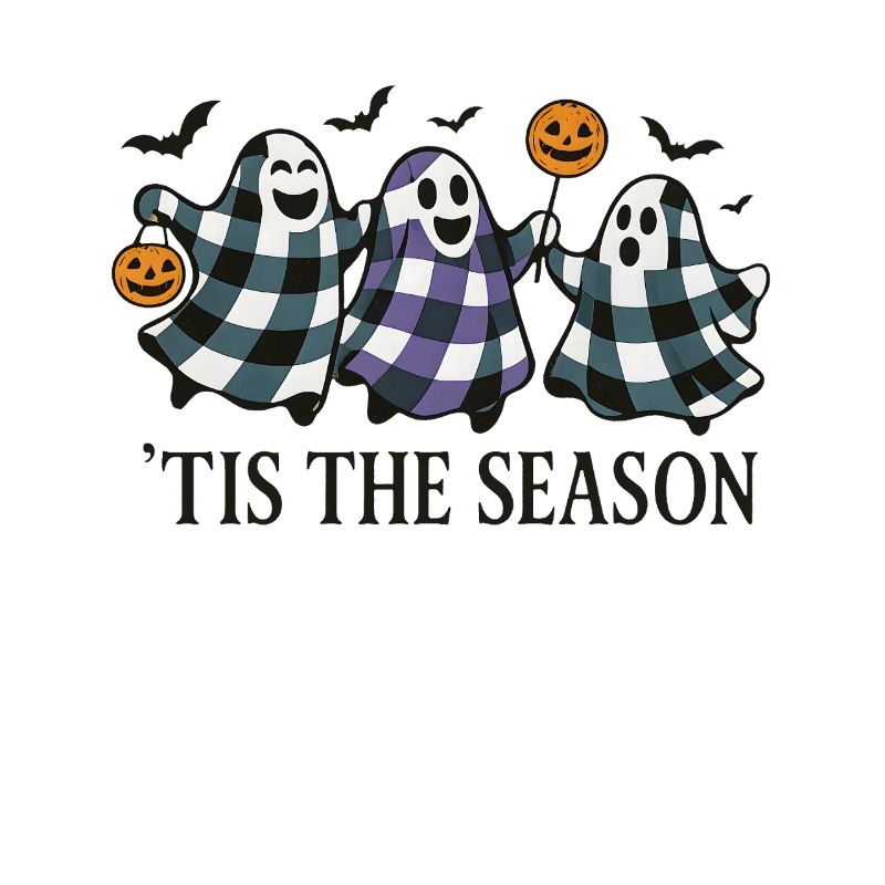 Halloween Ghost Pumpkin Design