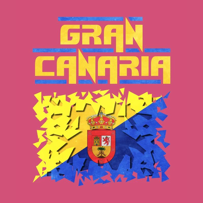 Puzzle de conception du drapeau de Gran Canaria