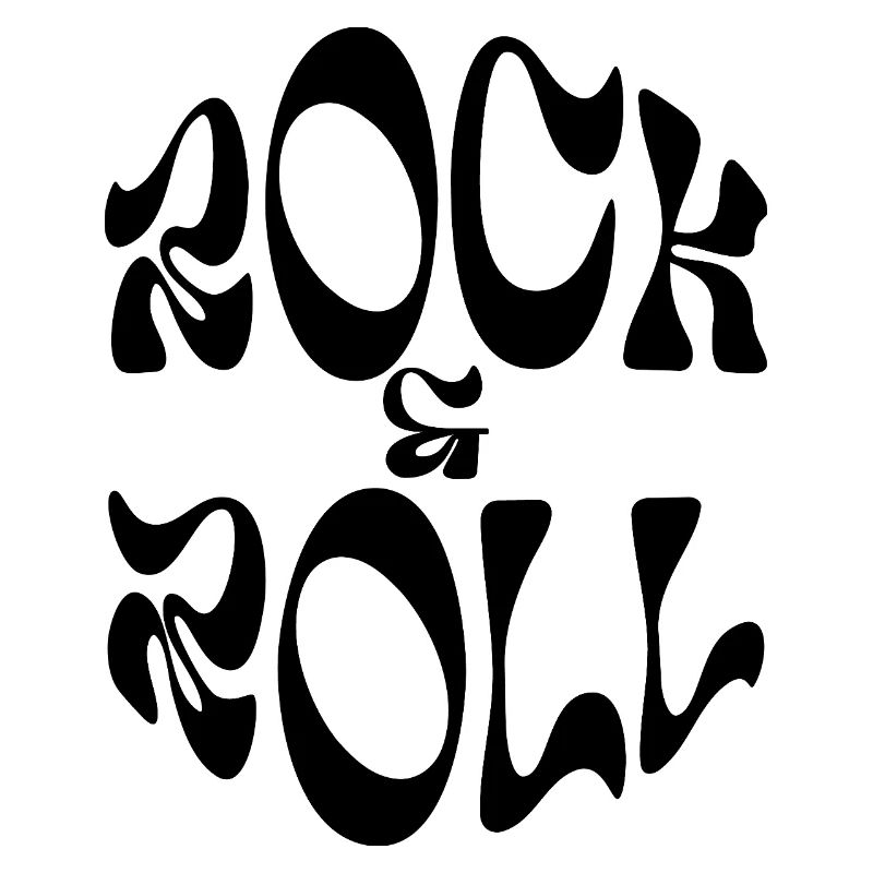 Conception de logo de musique Rock and Roll