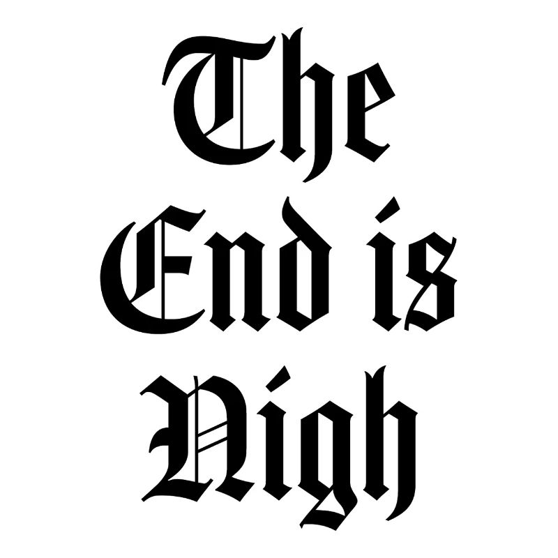 Das Ende ist nah