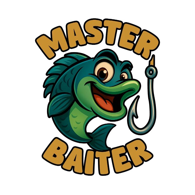 Master Baiter – jeu de mots amusant sur la pêche