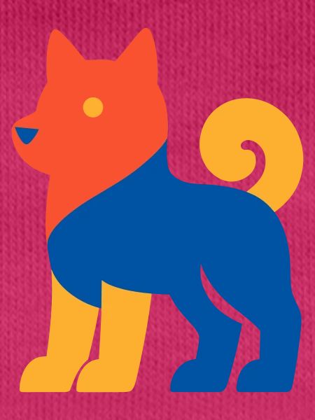 Chien Pop Art
