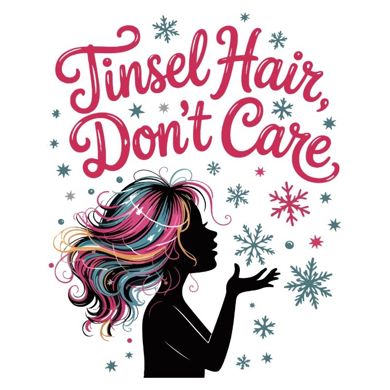 Cheveux clinquants ne s’en soucient pas