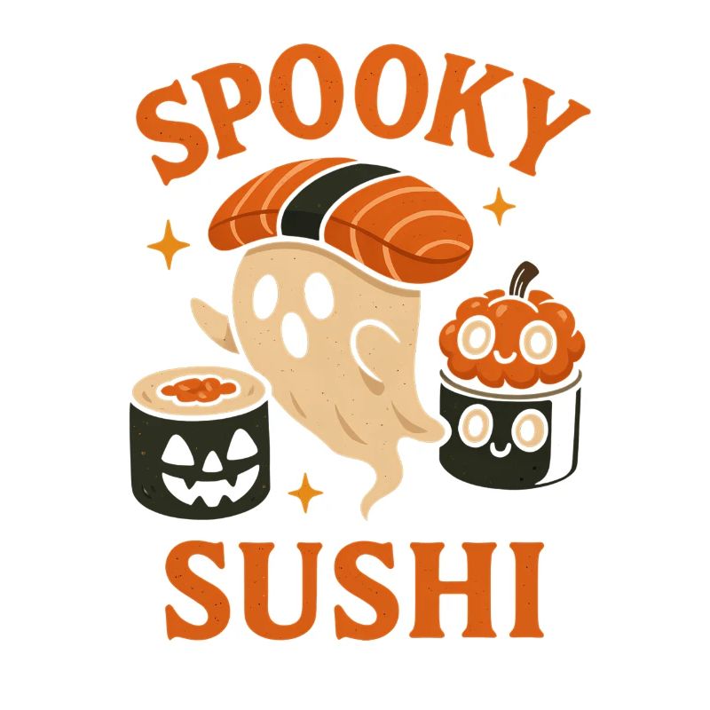 Spooky Sushi Ghosts