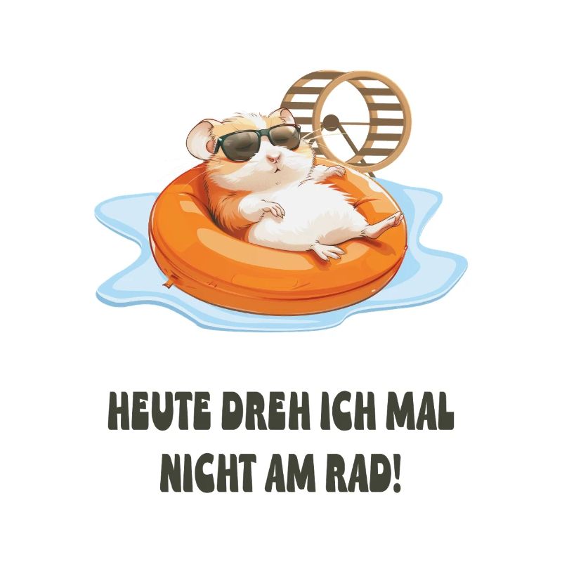 Hamster Entspannt im Pool