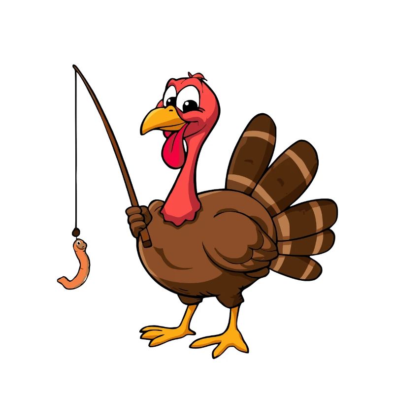 Drôle de pêche à la dinde Thanksgiving