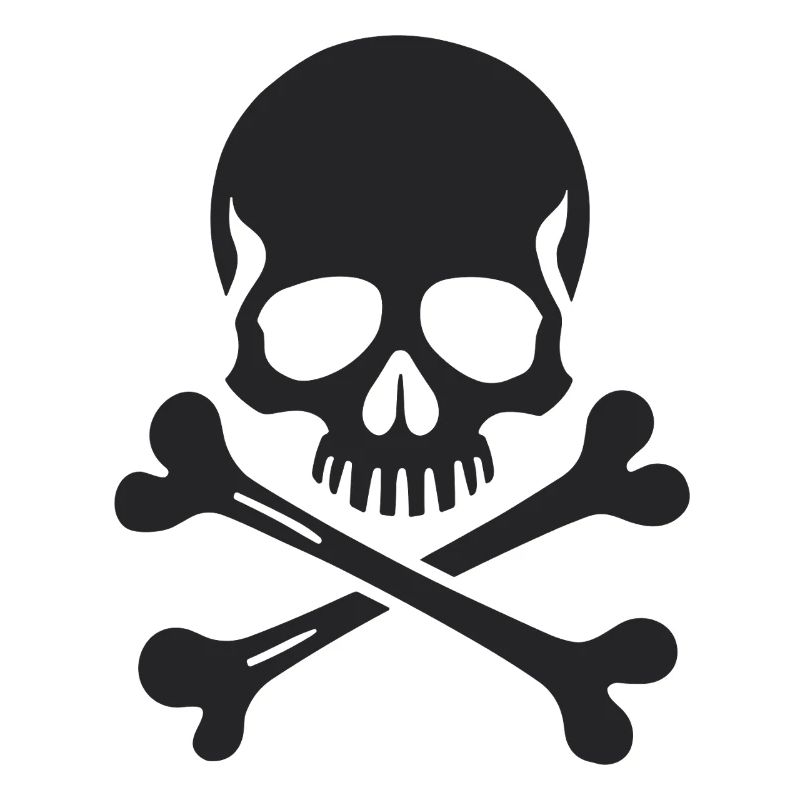 Classic Jolly Roger Skull