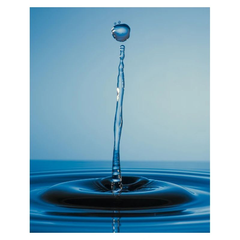 Blue Water Abstract