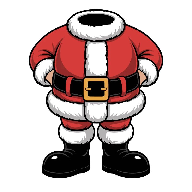 Santa Torso Blockdesign