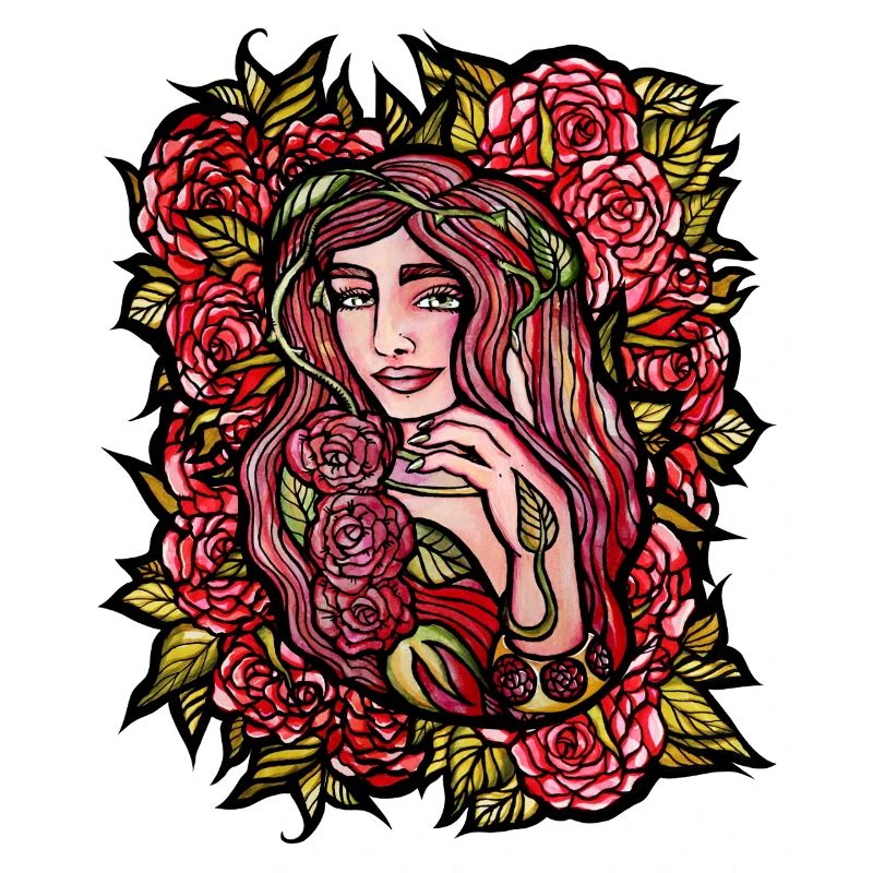 Fleur de rose Enchantresse