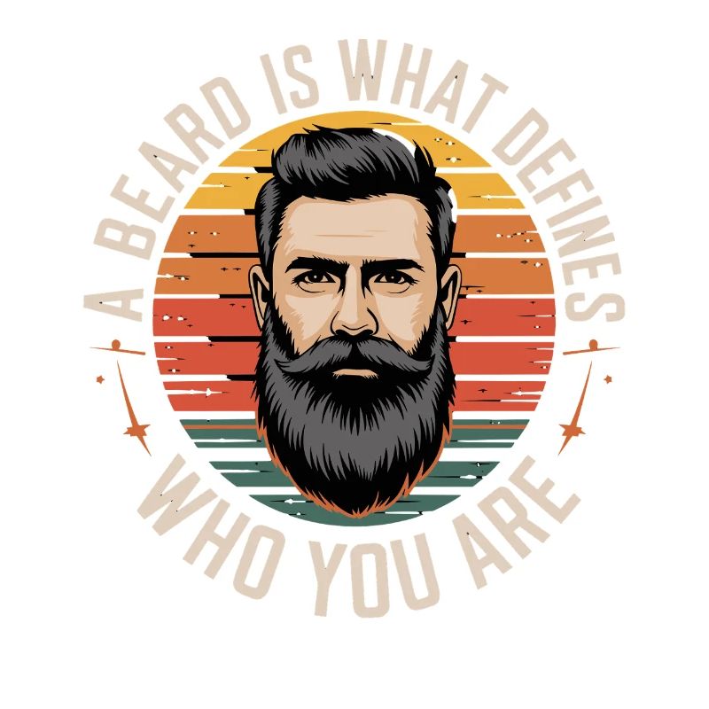 Ein Bart Definiert Wer Du Bist Retro Style