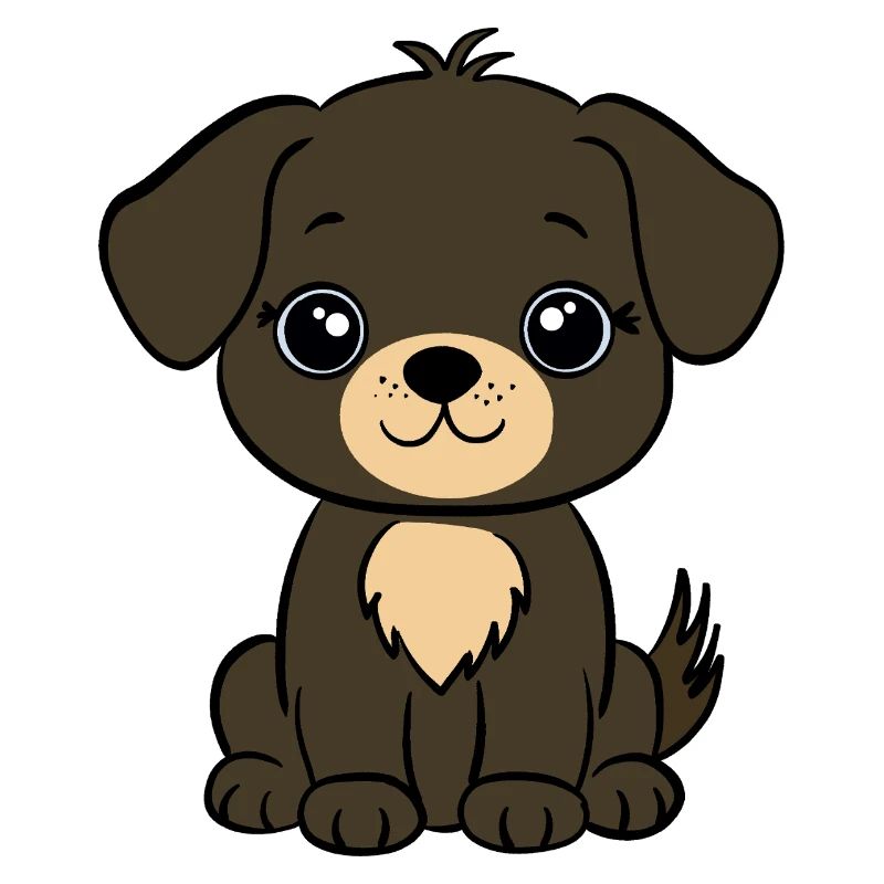Chiot brun