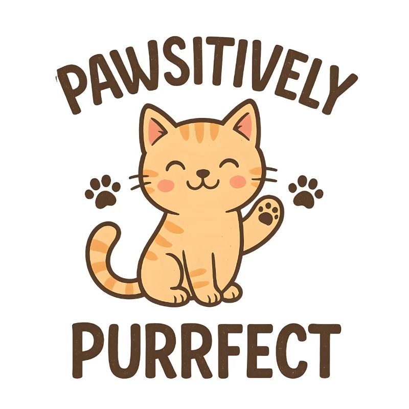 Conception Pathsitively Purrfect Cat