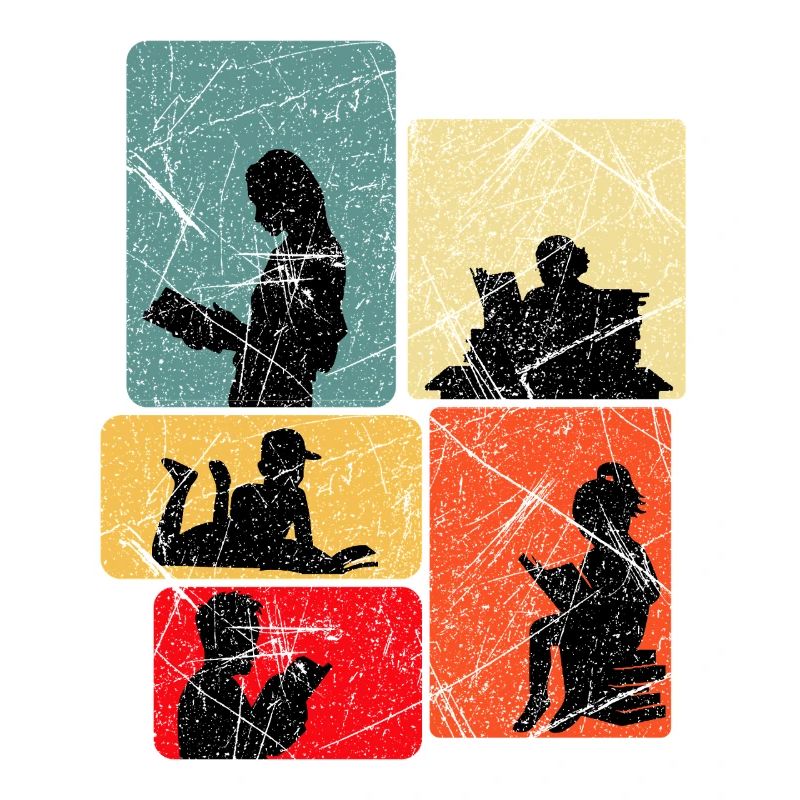 Lecture des silhouettes dans le design de blocs de couleur