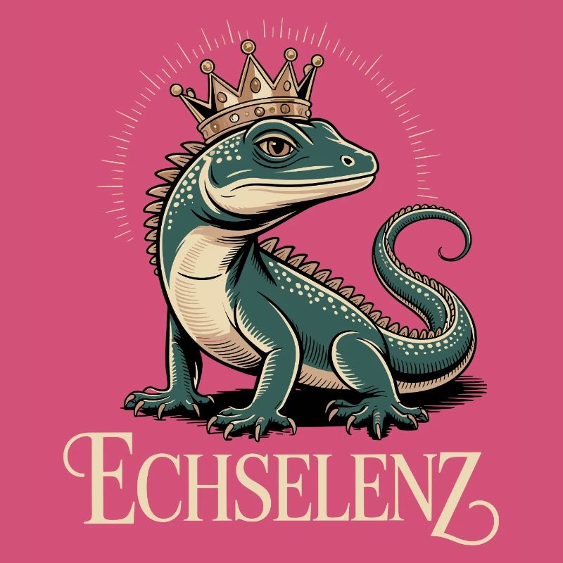 Echselenz Lustige Echse