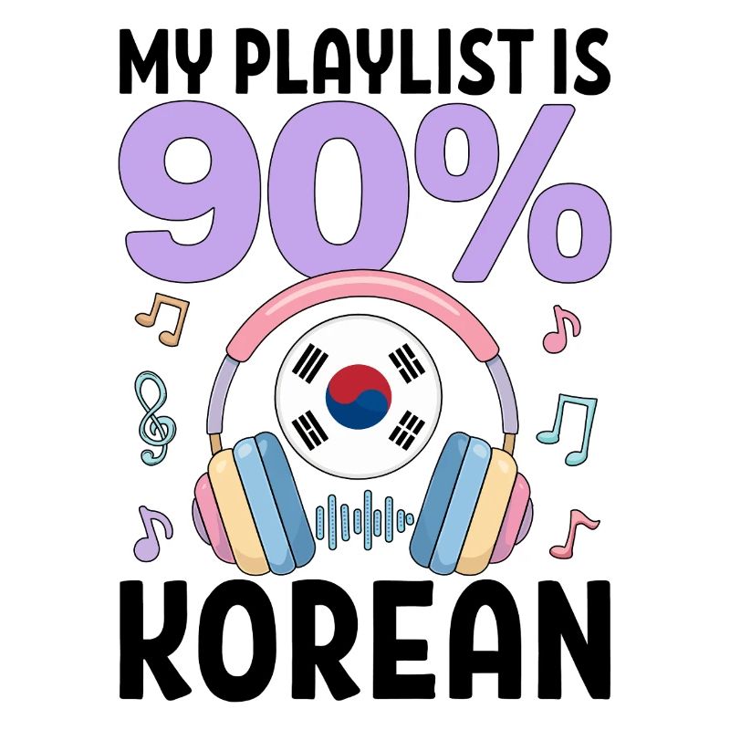 Ma playlist est à 90 % coréenne