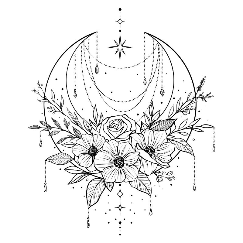 Magic moon flowers