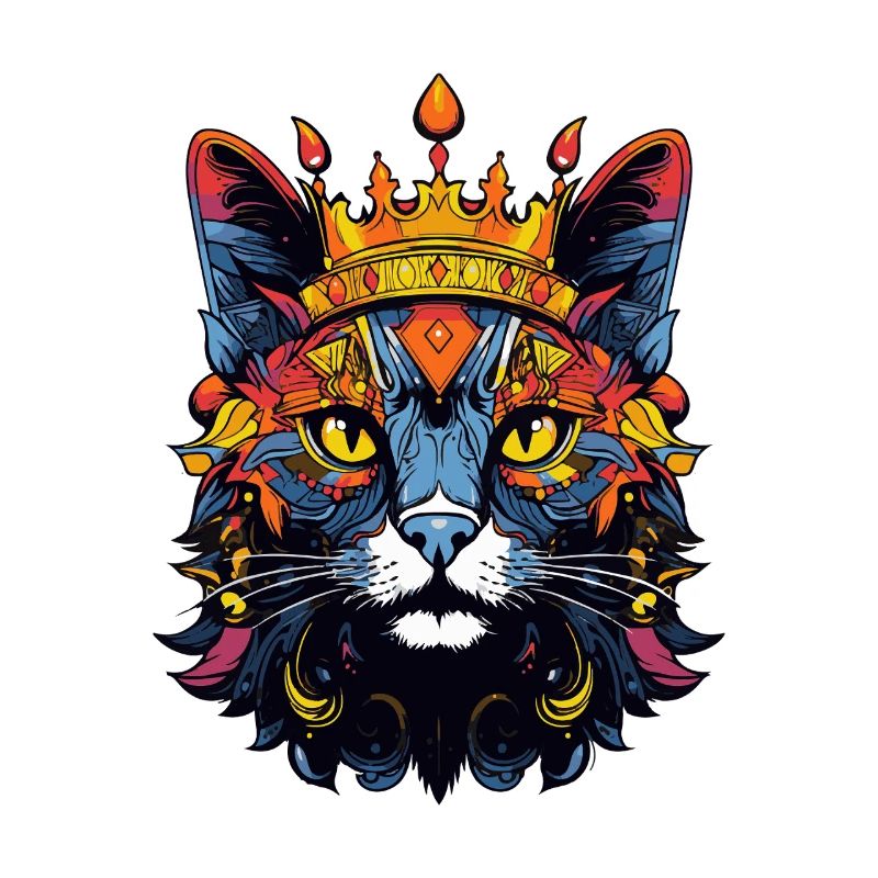 Couronne royale de chat
