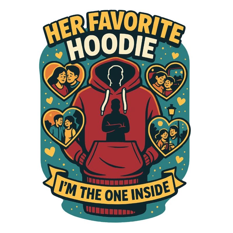 Son sweat à capuche préféré, cadeau de la Saint-Valentin