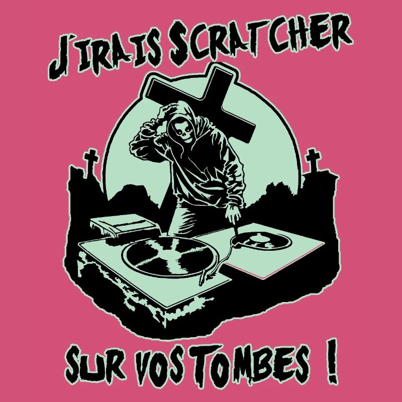 ICH WERDE AUF EURE GRÄBER KRATZEN!