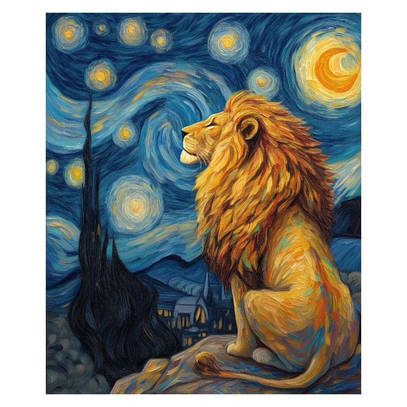 Lion Van Gogh