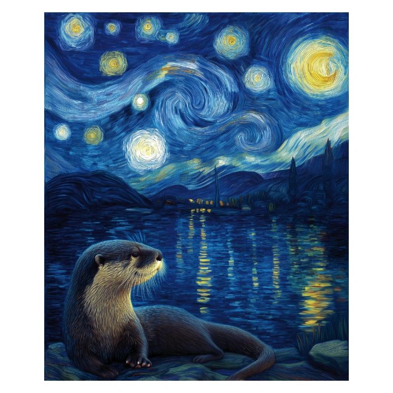 Loutre Van Gogh