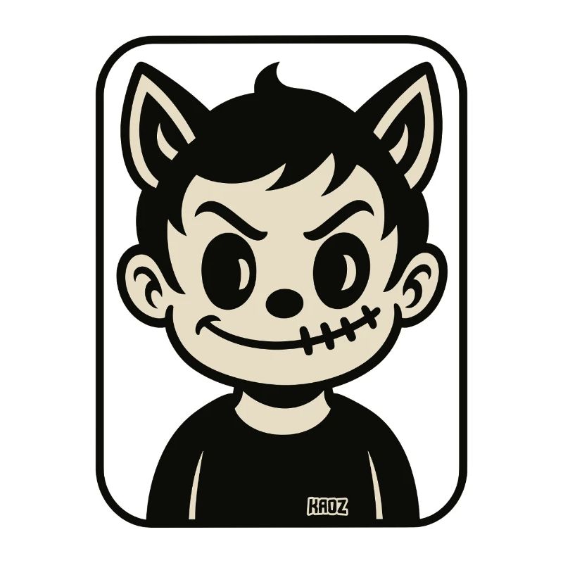 Stichwolf Maskottchen