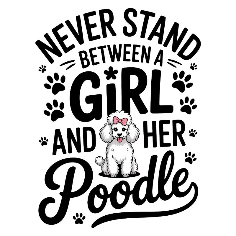 Paroles de caniche Caniche Cadeau drôle de caniche