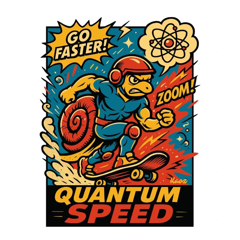 Quantum Speed Turtle Skateboard