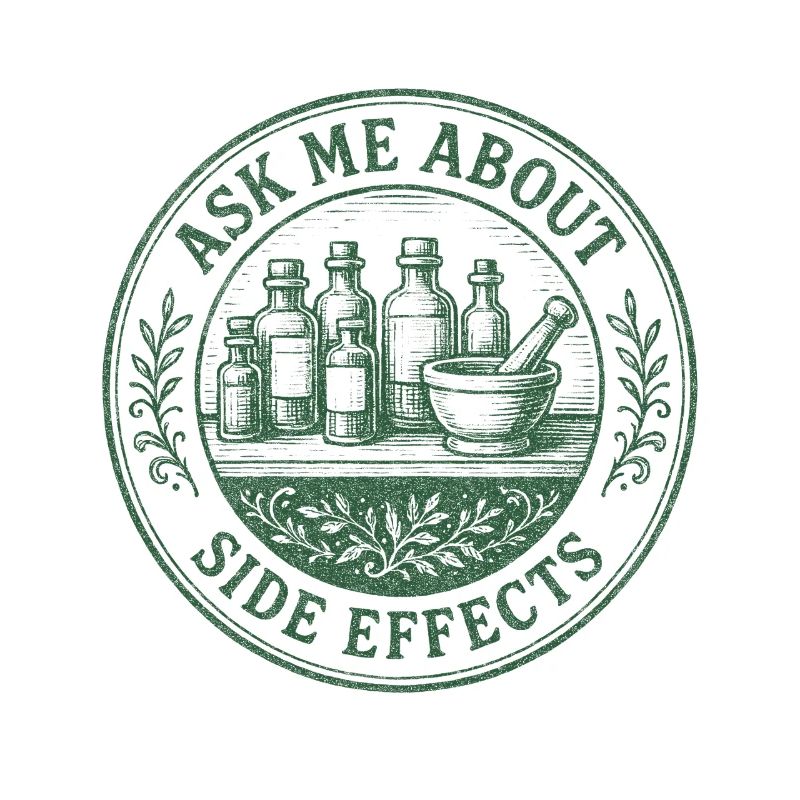 Ask me about side effects | Pharmacist Humor