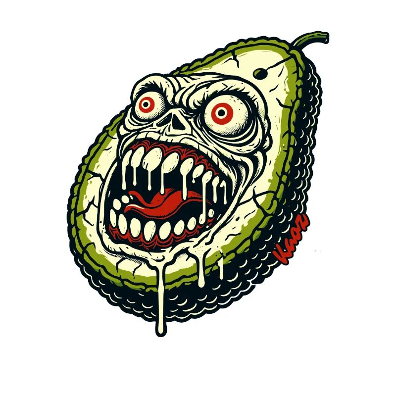 Avocat monstre effrayant