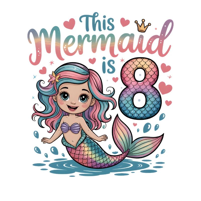 Sirène 8e anniversaire 8 ans