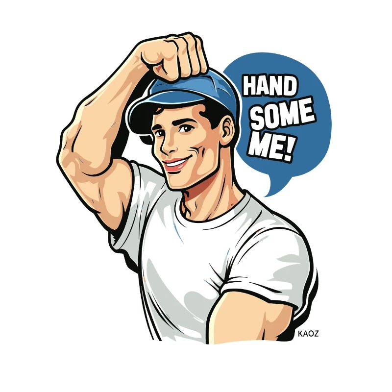 Handsome Me Retro Pop Art