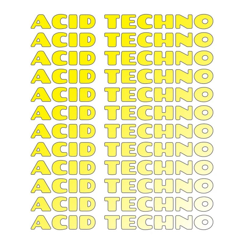 Acid Techno Repeat Neon