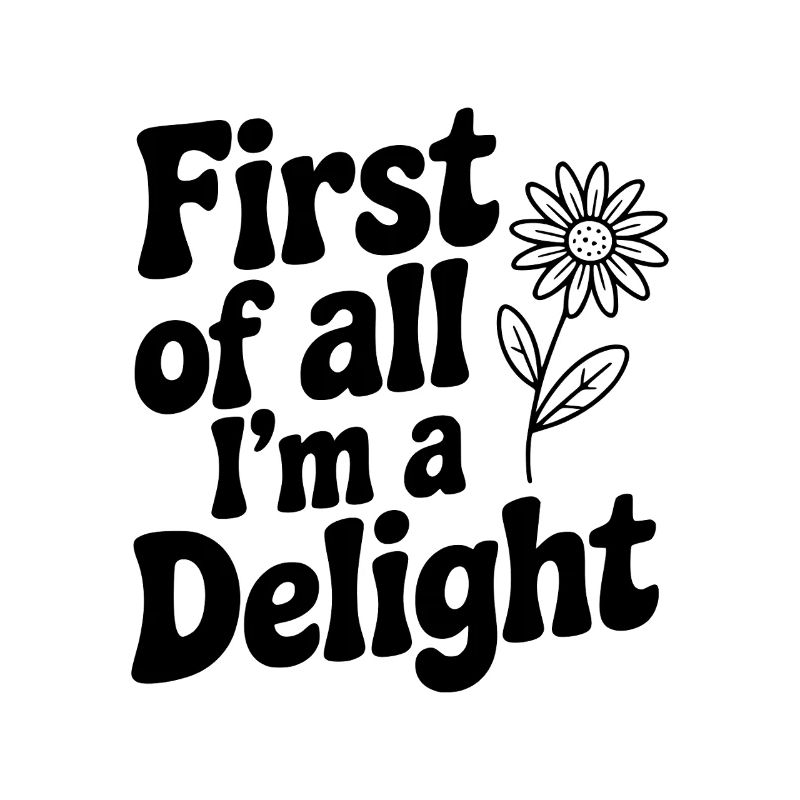 Zunächst einmal bin ich eine Freude