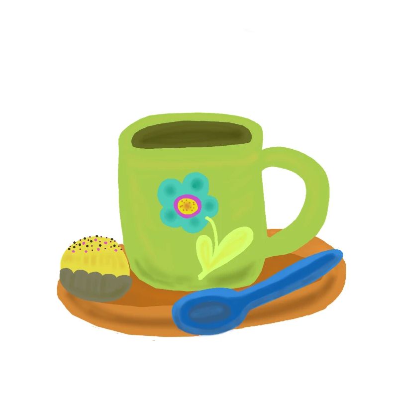 Tasse Kaffee Praline Konditor Genuss 