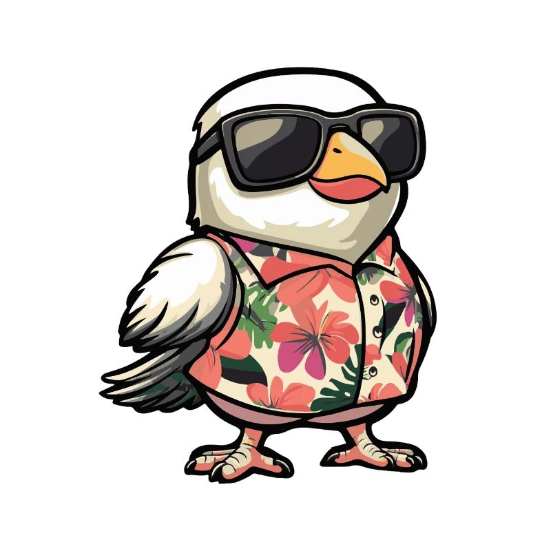 Dove Bird Comic Holiday